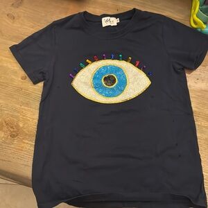 Perfect Lola & The Boys Protection Eye Sequins Jewelry s Kids Size 14 Navy